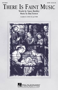cover There Is Faint Music SATB choral sheet music cover
